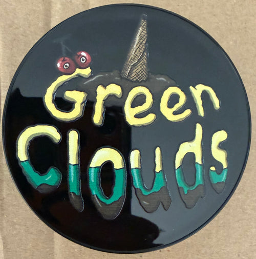 גריינדר Green Clouds שחור 2 חלקים קוטר 63 מ”מ