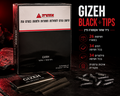 גיזה שחור עם פילטרים GIZEH Black King Size + Tips מארז 26 חפיסות