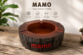 מאפרת עץ דקורטיבית MAMO עיצוב גזע עץ
